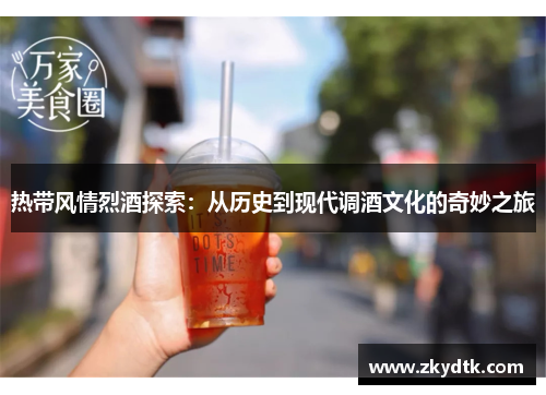 热带风情烈酒探索：从历史到现代调酒文化的奇妙之旅